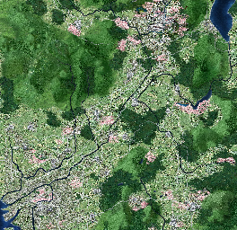 Thumbnail for a map of 74: Kansai for the PC game Gaika no Gouhou: Air Land Force.