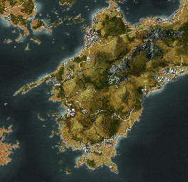 Thumbnail for a map of 79: Shikoku for the PC game Gaika no Gouhou: Air Land Force.