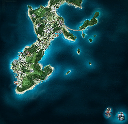 Thumbnail for a map of 81: Okinawa for the PC game Gaika no Gouhou: Air Land Force.
