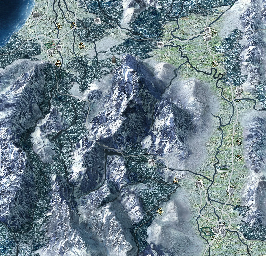 Thumbnail for a map of 82: Yamagata for the PC game Gaika no Gouhou: Air Land Force.