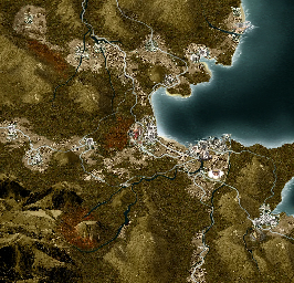 Thumbnail for a map of 85: Oita for the PC game Gaika no Gouhou: Air Land Force.