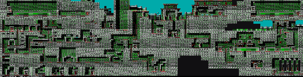 Thumbnail for a map of Level Three: The Labyrinth The Labyrinth (Unmarked) (B) (EGA) for the PC game Gods.