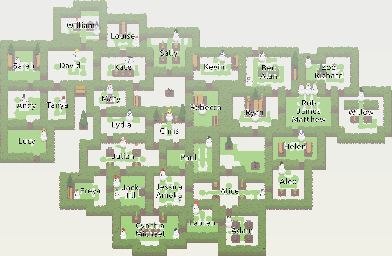 Thumbnail for a map of Normal World for the PC game A Good Snowman Is Hard To Build.