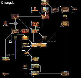 Thumbnail for a map of Chengdu for the PC game Heart Of China.