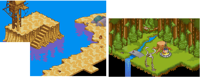 Thumbnail for a map of Druid's Grove for the PC game Heimdall 2: Into The Hall Of Worlds.