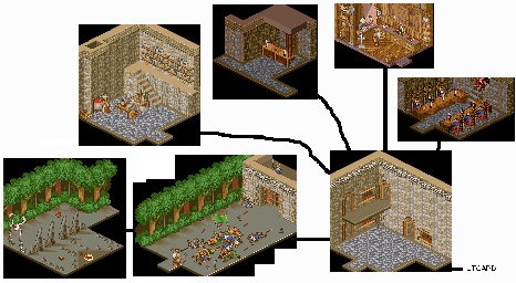 Thumbnail for a map of Dwarven Isle for the PC game Heimdall 2: Into The Hall Of Worlds.