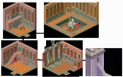 Thumbnail for a map of Loki's Shrine for the PC game Heimdall 2: Into The Hall Of Worlds.
