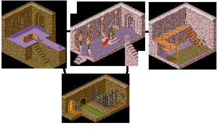 Thumbnail for a map of Lost Clan Isle for the PC game Heimdall 2: Into The Hall Of Worlds.