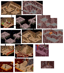 Thumbnail for a map of Niflheim for the PC game Heimdall 2: Into The Hall Of Worlds.