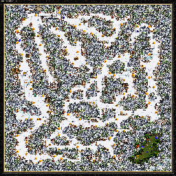 Thumbnail for a map of Armageddon's Blade Dragon Slayer - A: Rust Dragons for the PC game Heroes Of Might And Magic III.