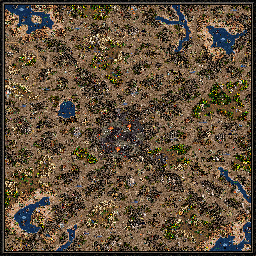 Thumbnail for a map of Armageddon's Blade Festival Of Life - C: Taming Of The Wild for the PC game Heroes Of Might And Magic III.