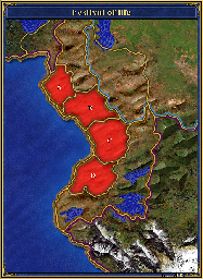Thumbnail for a map of Armageddon's Blade Festival Of Life (In-Game Map) for the PC game Heroes Of Might And Magic III.