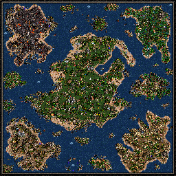 Thumbnail for a map of Armageddon's Blade Foolhardy Waywardness - D: Their End Of The Bargain for the PC game Heroes Of Might And Magic III.