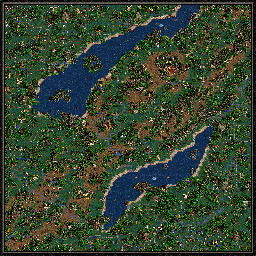 Thumbnail for a map of Armageddon's Blade Playing With Fire - B: March Of The Undead for the PC game Heroes Of Might And Magic III.