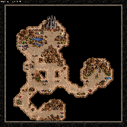 Thumbnail for a map of The Shadow Of Death Elixir Of Life - A (Underground): Graduation Exercise for the PC game Heroes Of Might And Magic III.