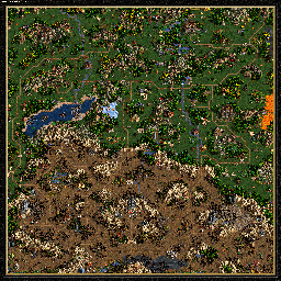 Thumbnail for a map of The Shadow Of Death Elixir Of Life - D: A Thief In The Night for the PC game Heroes Of Might And Magic III.