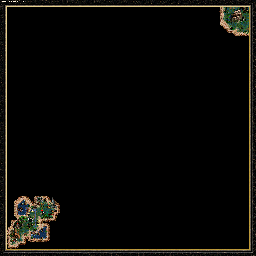 Thumbnail for a map of The Shadow Of Death Hack And Slash - B (Underground): Black Sheep for the PC game Heroes Of Might And Magic III.