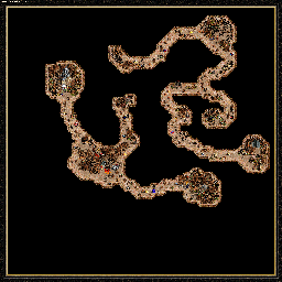 Thumbnail for a map of The Shadow Of Death Rise Of The Necromancer - A (Underground): Target for the PC game Heroes Of Might And Magic III.