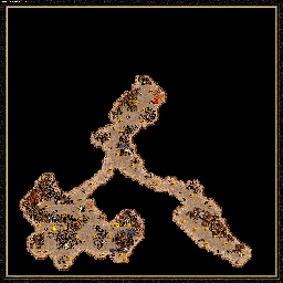 Thumbnail for a map of The Shadow Of Death Specter Of Power - B (Underground): To Build A Tunnel for the PC game Heroes Of Might And Magic III.