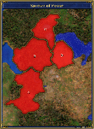 Thumbnail for a map of The Shadow Of Death Specter Of Power (In-Game Map) for the PC game Heroes Of Might And Magic III.