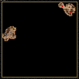 Thumbnail for a map of The Shadow Of Death Unholy Alliance - D (Underground): Final Peace for the PC game Heroes Of Might And Magic III.