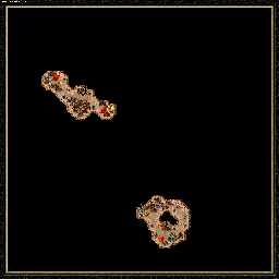 Thumbnail for a map of The Shadow Of Death Unholy Alliance - F (Underground): Agents Of Vengeance for the PC game Heroes Of Might And Magic III.