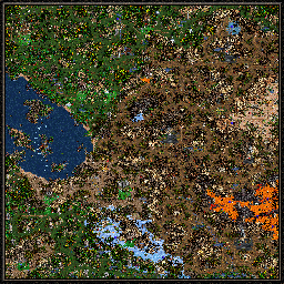 Thumbnail for a map of The Shadow Of Death Unholy Alliance - K: Union for the PC game Heroes Of Might And Magic III.