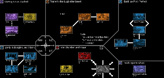 Thumbnail for a map of Other Locations for the PC game The Hitchhiker's Guide To The Galaxy.