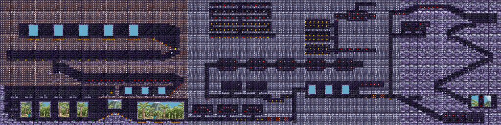 Thumbnail for a map of Warped And Weary Level 7 for the PC game Hocus Pocus.