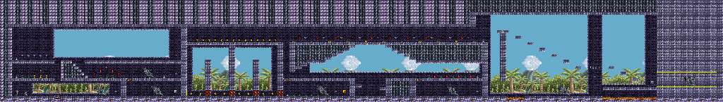 Thumbnail for a map of Warped And Weary Level 9 for the PC game Hocus Pocus.