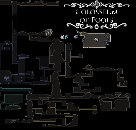 Thumbnail for a map of Colosseum of Fools (Guide) for the PC game Hollow Knight.