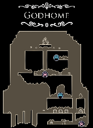 Thumbnail for a map of Godhome (Guide) for the PC game Hollow Knight.