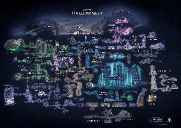 Thumbnail for a map of Hallownest for the PC game Hollow Knight.