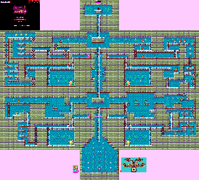 Thumbnail for a map of Dungeon 8: Hydra's Throne for the PC game Hydra Castle Labyrinth.