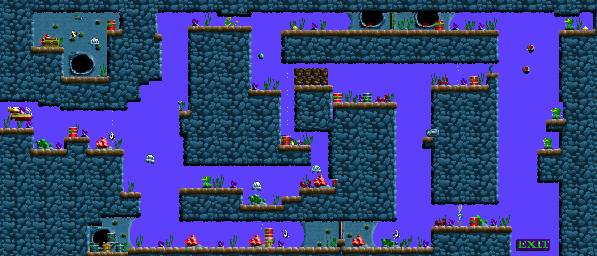 Thumbnail for a map of Episode 1 Level 3: Tulip Tango for the PC game In Search Of Dr. Riptide.