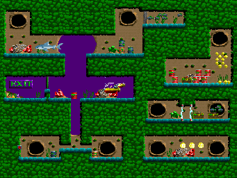 Thumbnail for a map of Episode 2 Secret Level: !!!!!! for the PC game In Search Of Dr. Riptide.
