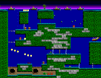 Thumbnail for a map of Episode 3 Level 1: Sea Escape for the PC game In Search Of Dr. Riptide.