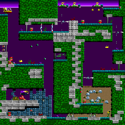 Thumbnail for a map of Episode 3 Level 2: Deep Enigma for the PC game In Search Of Dr. Riptide.