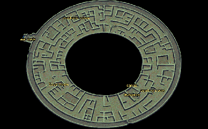 Thumbnail for a map of Atlantis Outer Ring for the PC game Indiana Jones And The Fate Of Atlantis.