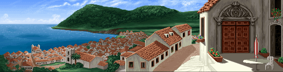 Thumbnail for a map of Azores for the PC game Indiana Jones And The Fate Of Atlantis.