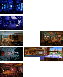 Thumbnail for a map of Barnett College for the PC game Indiana Jones And The Fate Of Atlantis.
