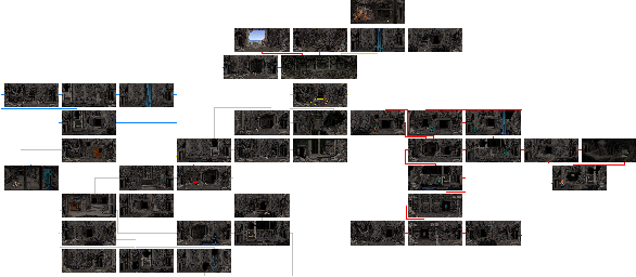 Thumbnail for a map of Knossos Labyrinth for the PC game Indiana Jones And The Fate Of Atlantis.