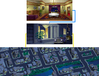 Thumbnail for a map of Monte Carlo for the PC game Indiana Jones And The Fate Of Atlantis.