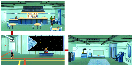 Thumbnail for a map of Space Cruiser for the PC game Innocent Until Caught.