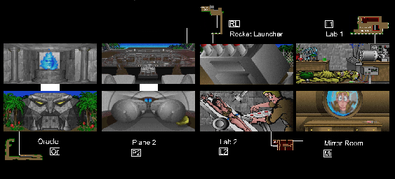 Thumbnail for a map of Doubles & Singles for the PC game Isle Of The Dead.
