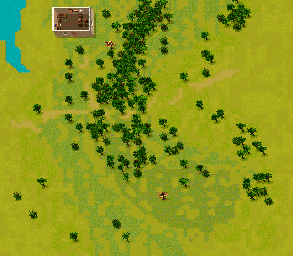 Thumbnail for a map of Sector 38 for the PC game Jagged Alliance.