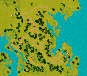Thumbnail for a map of Sector 50 for the PC game Jagged Alliance.