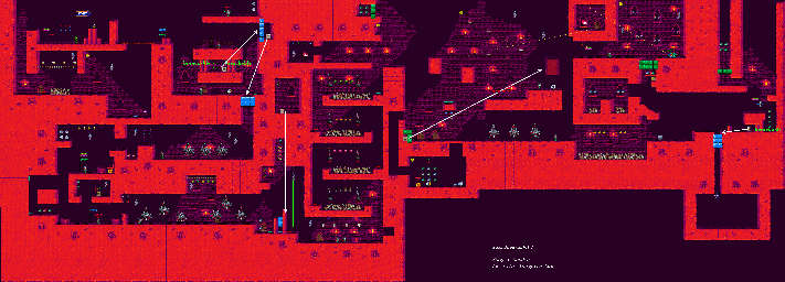 Thumbnail for a map of Flashback Medivo - Hidden Level - Gargoyles Lair for the PC game Jazz Jackrabbit 2.