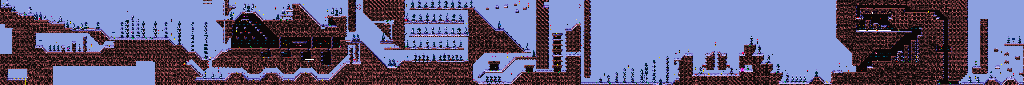 Thumbnail for a map of Holiday Hare 98 Burrowsville - Level 2 - Dashing Through The Snow for the PC game Jazz Jackrabbit 2.