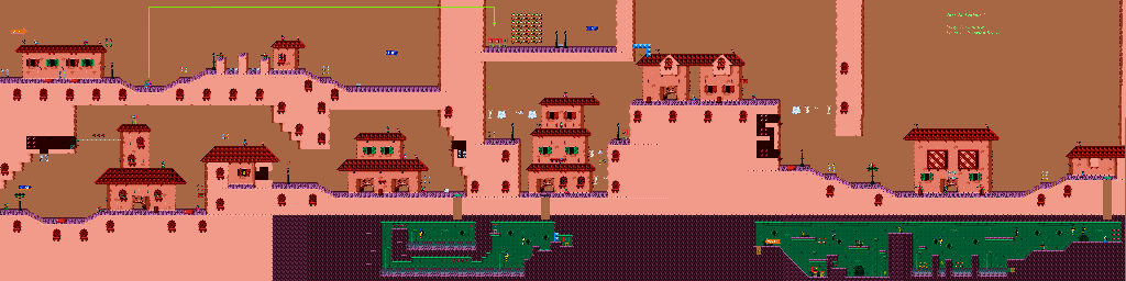 Thumbnail for a map of Jazz In Time Colonius - Level 1 - Victorian Secret for the PC game Jazz Jackrabbit 2.